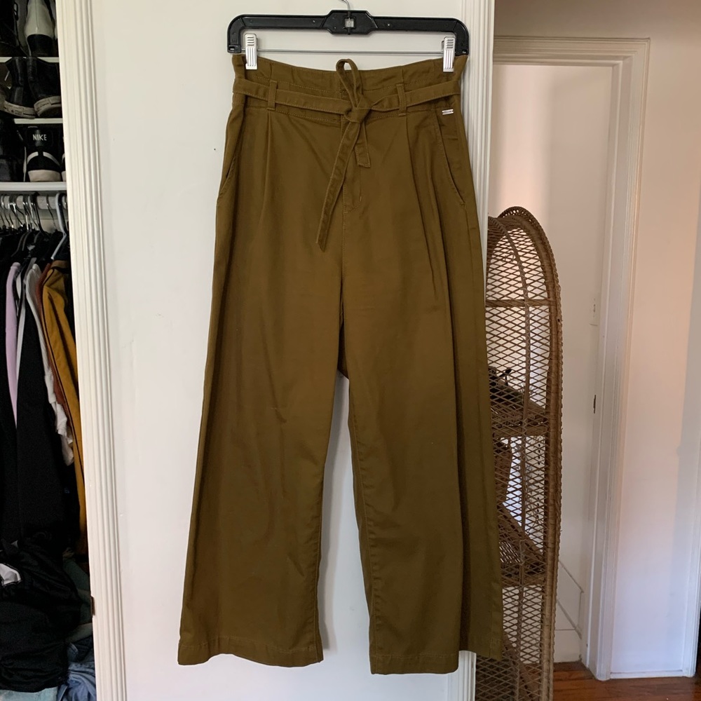 Scotch + Soda high waist wide leg pants